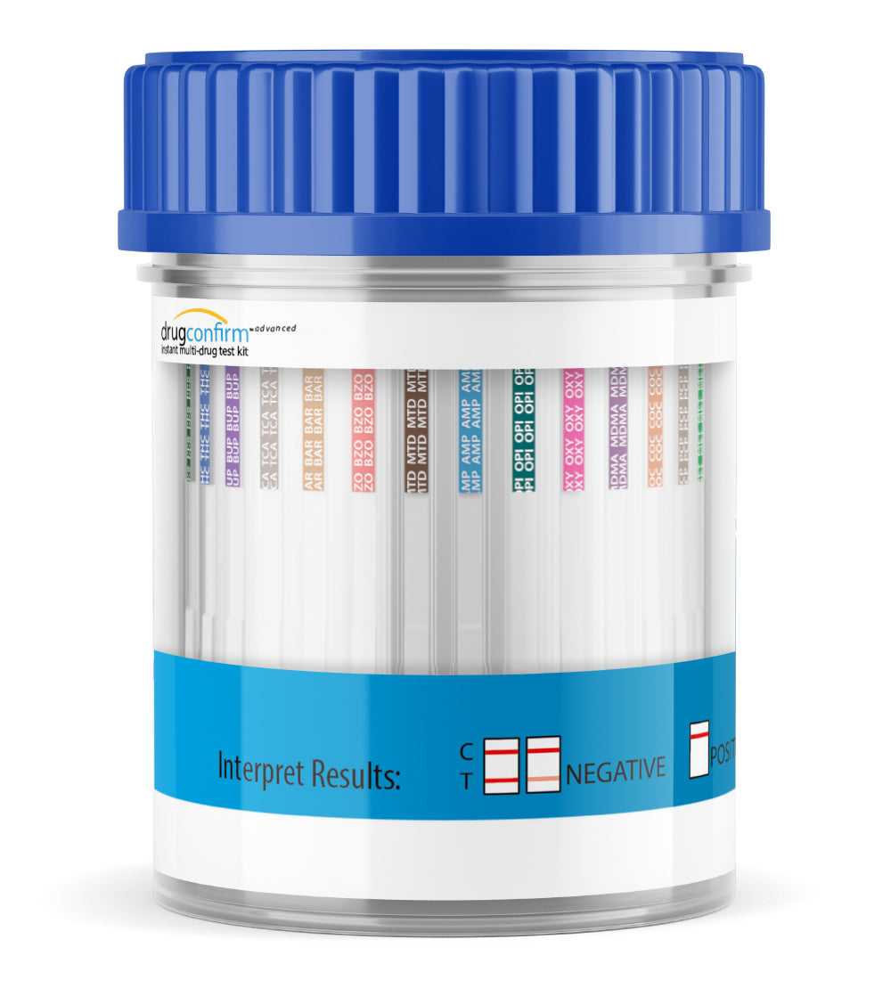 How to Read a Urine Drug Test Cup