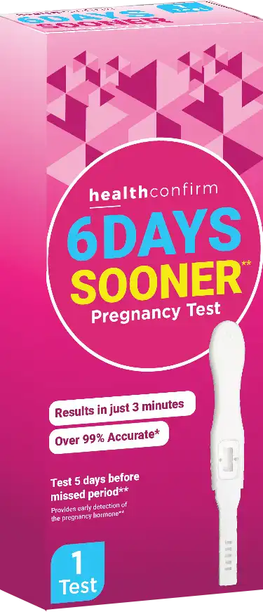 HealthConfirm 6 Days Sooner Pregnancy Test