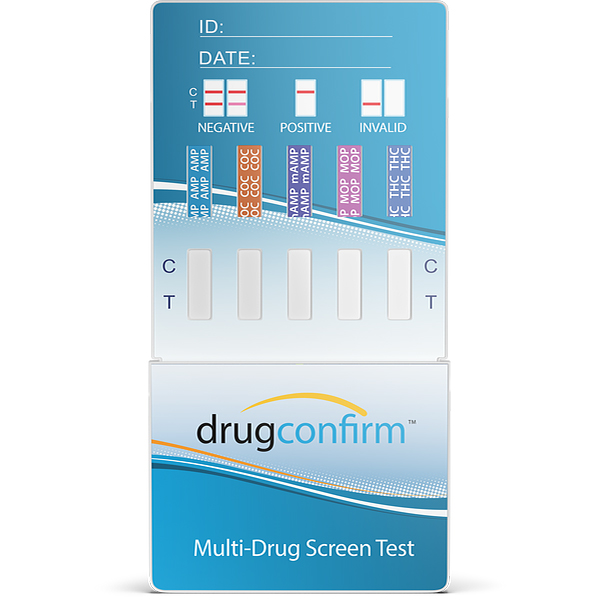 DrugConfirm10 Panel Urine Dip Card